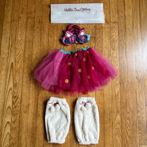 NWT Matilda Jane Moments‎ with You Oh Deer! Girls Dress Up Costume Set Size M - Picture 1 of 8